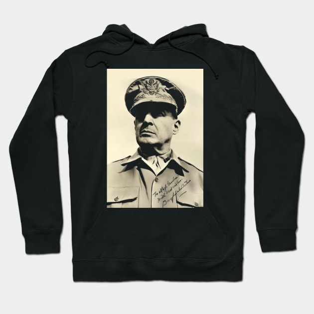 General Douglas MacArthur | WW2 Hoodie by Distant War